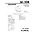 SONY HVLFDH4 Manual de Servicio