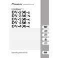PIONEER DV-366-S/-K Manual de Usuario