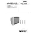 SONY KVAR29M86 Manual de Servicio