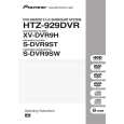 PIONEER HTZ-929DVR/YPWXJ Manual de Usuario
