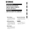YAMAHA Club Series VC Manual de Usuario