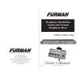 FURMAN HDS-6 Manual de Usuario