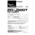 PIONEER PD-J500T Manual de Usuario