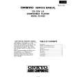ONKYO DXV500 Manual de Servicio
