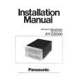 PANASONIC AYEB500 Manual de Usuario