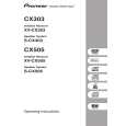 PIONEER XV-CX505/TDXJ/RB Manual de Usuario