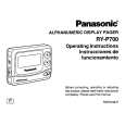 PANASONIC RYP700 Manual de Usuario