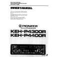 PIONEER KEH-P4400R Manual de Usuario