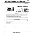 SHARP R-5885(B) Manual de Servicio