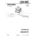 SONY LCHHCE Manual de Servicio