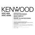 KENWOOD KRC609 Manual de Usuario