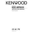 KENWOOD KDC-W8533 Manual de Usuario