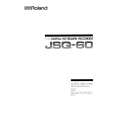 ROLAND JSQ-60 Manual de Usuario