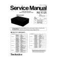 TECHNICS RS-X120 Manual de Servicio