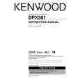 KENWOOD DPX301 Manual de Usuario