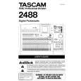 TEAC 2488 Manual de Usuario