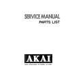 AKAI AA1050 Manual de Servicio