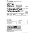 PIONEER DEH-P4400R/XN/EW Manual de Servicio
