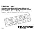 BLAUPUNKT CANCUN CR63 Manual de Usuario