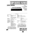 SONY CDP620ES Manual de Servicio