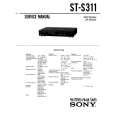 SONY ST-S311 Manual de Servicio