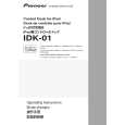 PIONEER IDK-01 Manual de Servicio
