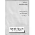 ARTHUR MARTIN ELECTROLUX AR3121I Manual de Usuario