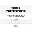 YAMAHA PSR-3500 Manual de Usuario