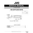 JVC KD-G416 for AT Manual de Servicio