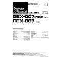 PIONEER GEX007E/MB Manual de Servicio