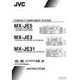 JVC MX-JE5 for AS Manual de Usuario