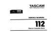 TEAC 112 Manual de Servicio