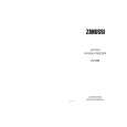 ZANUSSI ZI7235 Manual de Usuario