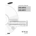 SAMSUNG DVD-HR735 Manual de Usuario