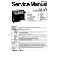 PANASONIC SX-GA3 Manual de Servicio
