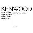 KENWOOD KRC-478R Manual de Usuario