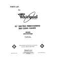 WHIRLPOOL RF395PXPW0 Catálogo de piezas WHIRLPOOL RF395PXPW0 Catálogo de piezas