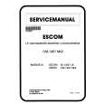 ESCOM CM1457MLR Manual de Servicio
