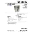 SONY TCM450DV Manual de Servicio