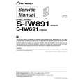 PIONEER S-IW891/XTW/UC Manual de Servicio
