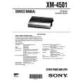 SONY XM4501 Manual de Servicio