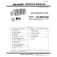 SHARP CD-MPS700 Manual de Servicio