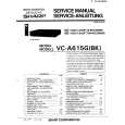 SHARP VC-A615G(BK) Manual de Servicio