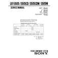 SONY LBTD505CD Manual de Servicio
