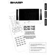 SHARP 32JW74E Manual de Usuario SHARP 32JW74E Manual de Usuario