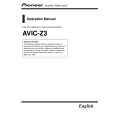 PIONEER AVIC-Z3/XU/UC Manual de Usuario
