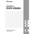 PIONEER DVD-V8000/WYXJ5 Manual de Usuario