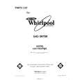WHIRLPOOL LG5706XPW0 Catálogo de piezas