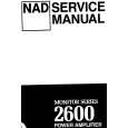 NAD 2600 Manual de Servicio
