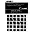 SHARP CX-5000 Manual de Usuario